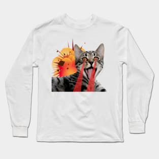 CAT ATTACK Long Sleeve T-Shirt